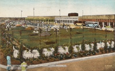 The Bathing Pool, Butlins
		      Holiday Camp, Skegness